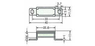 キャッチマグネット SMC-10 外形図